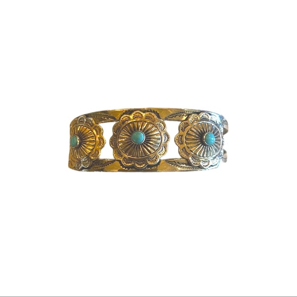 Sterling Silver Turquoise Cuff